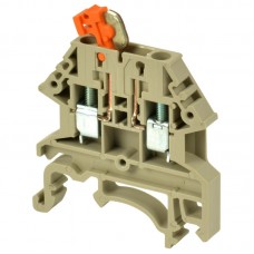 4mm Din Rail Mount Disconnect Through Terminal DINDK4N-TG